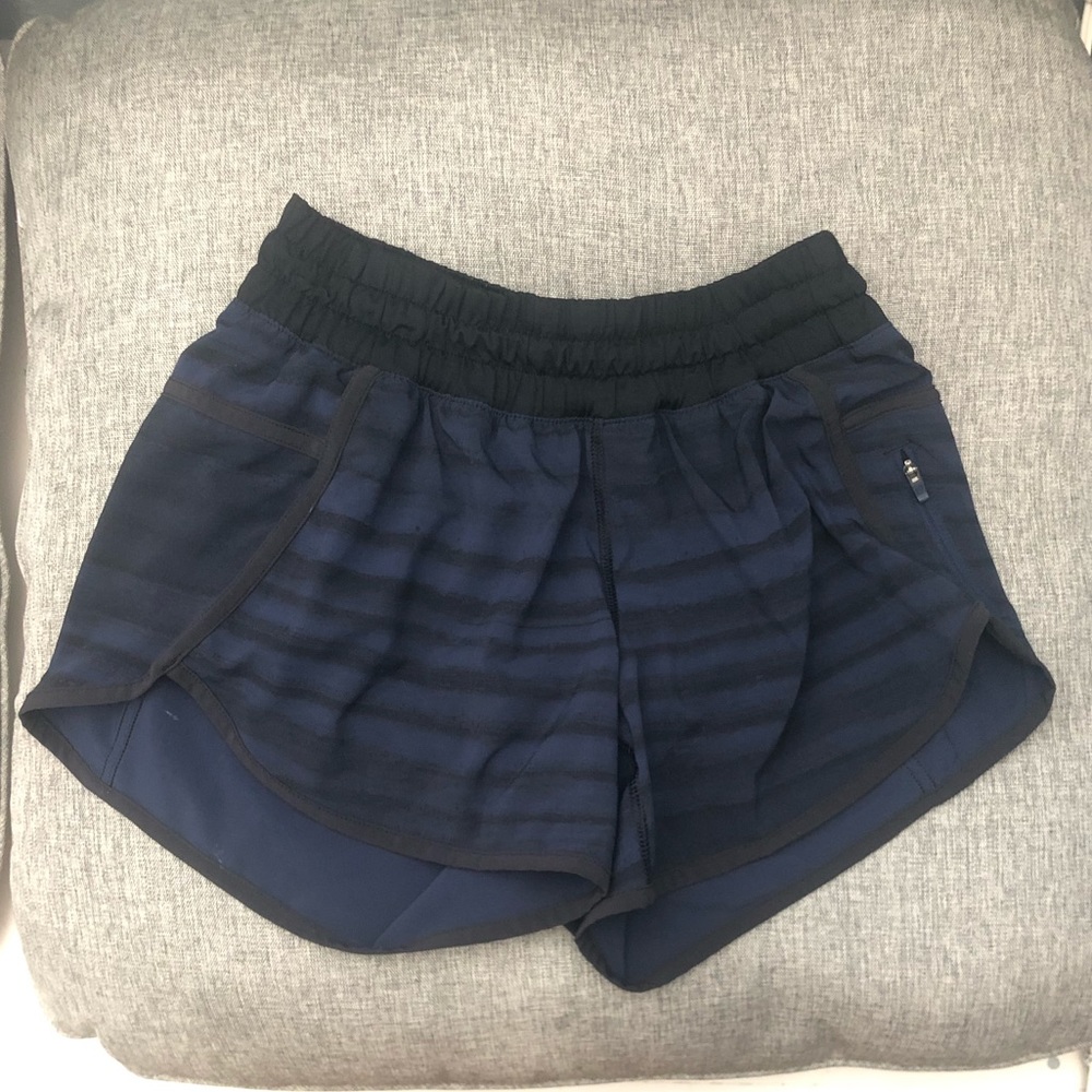 Lululemon Blue Tracker Short